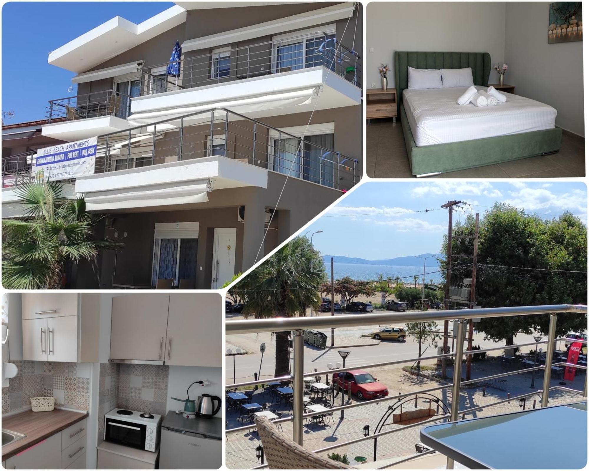 Blue Beach Apartments Ofrínion Extérieur photo